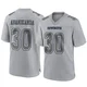 Israel Abanikanda Dallas Cowboys ＃30 Game Men's Gray Atmosphere Fashion Jersey