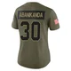 Israel Abanikanda Dallas Cowboys ＃30 Limited Women's Olive 2025 Salute to Service Jersey