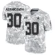 Israel Abanikanda Dallas Cowboys ＃30 Limited Youth Arctic Camo 2024 Salute to Service Jersey