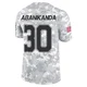 Israel Abanikanda Dallas Cowboys ＃30 Limited Youth Arctic Camo 2024 Salute to Service Jersey