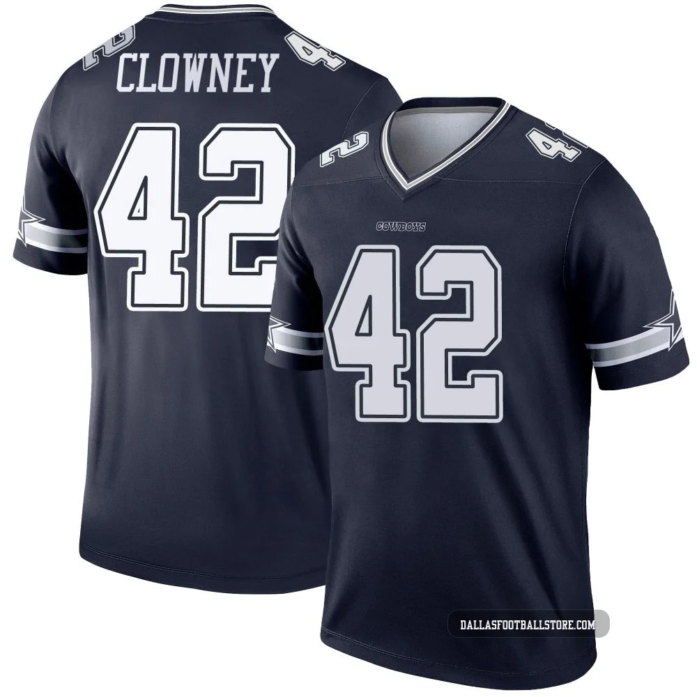 Jadeveon Clowney Dallas Cowboys ＃42 Legend Men's Navy Jersey
