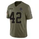 Jadeveon Clowney Dallas Cowboys ＃42 Limited Men's Olive 2025 Salute to Service Jersey