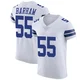 Jaishawn Barham Dallas Cowboys ＃55 Elite Men's White Vapor Untouchable Jersey