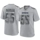 Jaishawn Barham Dallas Cowboys ＃55 Game Youth Gray Atmosphere Fashion Jersey