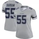 Jaishawn Barham Dallas Cowboys ＃55 Legend Women's Gray Inverted Jersey