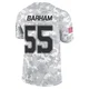 Jaishawn Barham Dallas Cowboys ＃55 Limited Men's Arctic Camo 2024 Salute to Service Jersey