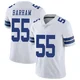 Jaishawn Barham Dallas Cowboys ＃55 Limited Men's White Vapor Untouchable Jersey