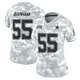 Jaishawn Barham Dallas Cowboys ＃55 Limited Women's Arctic Camo 2024 Salute to Service Jersey
