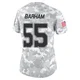 Jaishawn Barham Dallas Cowboys ＃55 Limited Women's Arctic Camo 2024 Salute to Service Jersey