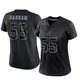 Jaishawn Barham Dallas Cowboys ＃55 Limited Women's Black Reflective Jersey