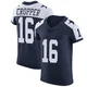 Jalen Cropper Dallas Cowboys ＃16 Elite Men's Navy Alternate Vapor Untouchable Jersey
