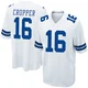 Jalen Cropper Dallas Cowboys ＃16 Game Youth White Jersey