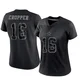 Jalen Cropper Dallas Cowboys ＃16 Limited Women's Black Reflective Jersey