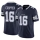 Jalen Cropper Dallas Cowboys ＃16 Limited Youth Navy Vapor F.U.S.E. Jersey