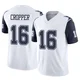 Jalen Cropper Dallas Cowboys ＃16 Limited Youth White 2nd Alternate Vapor F.U.S.E. Jersey