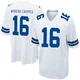 Jalen Moreno-Cropper Dallas Cowboys ＃16 Game Youth White Jersey