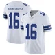 Jalen Moreno-Cropper Dallas Cowboys ＃16 Limited Men's White Vapor Untouchable Jersey
