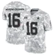 Jalen Moreno-Cropper Dallas Cowboys ＃16 Limited Youth Arctic Camo 2024 Salute to Service Jersey