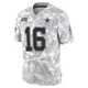 Jalen Moreno-Cropper Dallas Cowboys ＃16 Limited Youth Arctic Camo 2024 Salute to Service Jersey