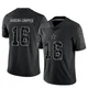 Jalen Moreno-Cropper Dallas Cowboys ＃16 Limited Youth Black Reflective Jersey