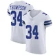 Jalen Thompson Dallas Cowboys ＃34 Elite Men's White Vapor Untouchable Jersey