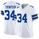 Jalen Thompson Dallas Cowboys ＃34 Limited Men's White Vapor F.U.S.E. Jersey