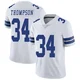 Jalen Thompson Dallas Cowboys ＃34 Limited Men's White Vapor Untouchable Jersey