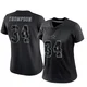 Jalen Thompson Dallas Cowboys ＃34 Limited Women's Black Reflective Jersey