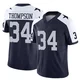 Jalen Thompson Dallas Cowboys ＃34 Limited Youth Navy Alternate Vapor F.U.S.E. Jersey
