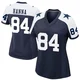 James Hanna Dallas Cowboys ＃84 Game Women's Navy Alternate Jersey