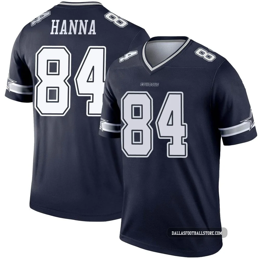 James Hanna Dallas Cowboys ＃84 Legend Men's Navy Jersey