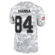 James Hanna Dallas Cowboys ＃84 Limited Men's Arctic Camo 2024 Salute to Service Jersey