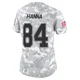 James Hanna Dallas Cowboys ＃84 Limited Women's Arctic Camo 2024 Salute to Service Jersey