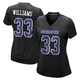 Javonte Williams Dallas Cowboys ＃33 Game Women's Black Carbon Fashion Jersey