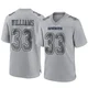 Javonte Williams Dallas Cowboys ＃33 Game Youth Gray Atmosphere Fashion Jersey