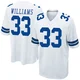 Javonte Williams Dallas Cowboys ＃33 Game Youth White Jersey