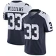 Javonte Williams Dallas Cowboys ＃33 Limited Youth Navy Alternate Vapor Untouchable Jersey