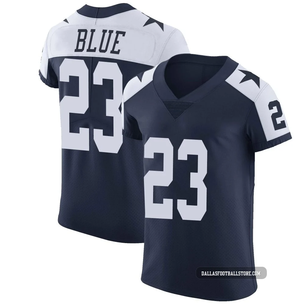 Jaydon Blue Dallas Cowboys ＃23 Elite Men's Navy Alternate Vapor Untouchable Jersey