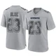 Jaydon Blue Dallas Cowboys ＃23 Game Men's Gray Atmosphere Fashion Jersey