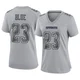 Jaydon Blue Dallas Cowboys ＃23 Game Women's Gray Atmosphere Fashion Jersey