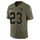 Jaydon Blue Dallas Cowboys ＃23 Limited Men's Olive 2025 Salute to Service Jersey