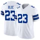 Jaydon Blue Dallas Cowboys ＃23 Limited Men's White Vapor F.U.S.E. Jersey