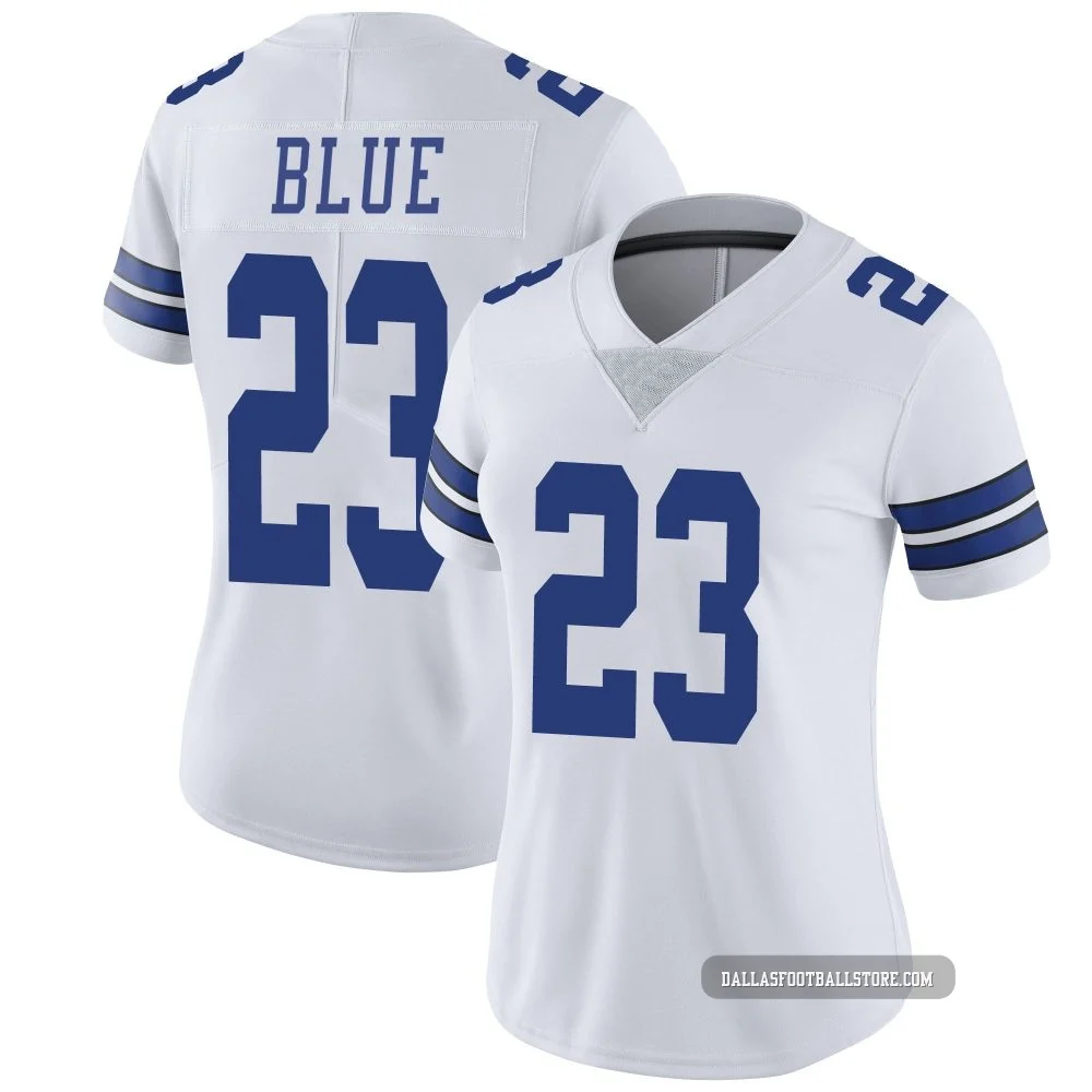 Jaydon Blue Dallas Cowboys ＃23 Limited Women's White Vapor Untouchable Jersey