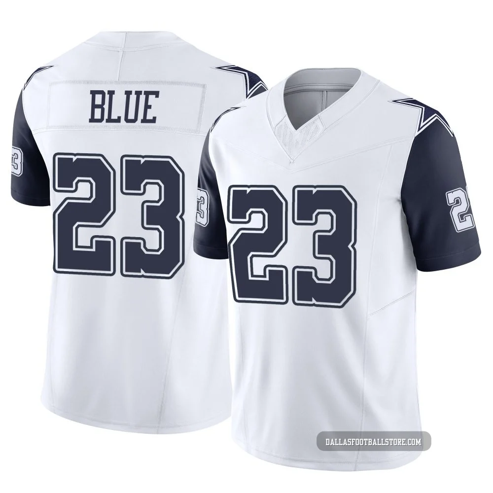 Jaydon Blue Dallas Cowboys ＃23 Limited Youth White 2nd Alternate Vapor F.U.S.E. Jersey
