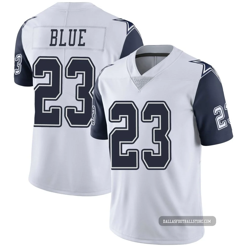 Jaydon Blue Dallas Cowboys ＃23 Limited Youth White Color Rush Vapor Untouchable Jersey