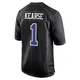 Jayron Kearse Dallas Cowboys ＃1 Game Men's Black Carbon Fashion Jersey