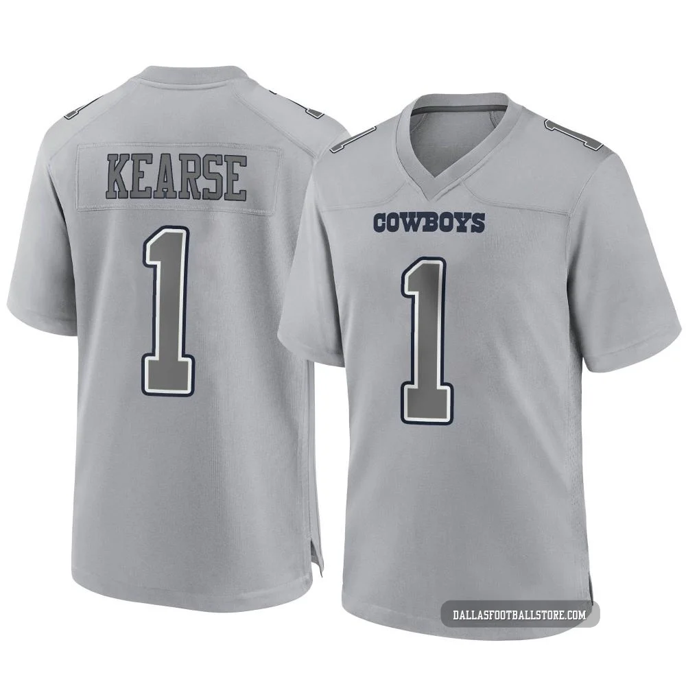 Jayron Kearse Dallas Cowboys ＃1 Game Men's Gray Atmosphere Fashion Jersey