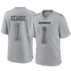 Jayron Kearse Dallas Cowboys ＃1 Game Men's Gray Atmosphere Fashion Jersey