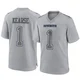 Jayron Kearse Dallas Cowboys ＃1 Game Youth Gray Atmosphere Fashion Jersey