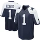 Jayron Kearse Dallas Cowboys ＃1 Game Youth Navy Blue Throwback Jersey